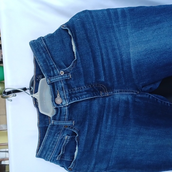 LUCKY BRAND Women Mid RISE JEAN Ava Medium Wash Jean 8/29 Ankle - Picture 2 of 9